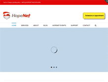 Tablet Screenshot of hopenetwichita.org